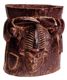 Yoruba Wooden Odo Shango Shrine