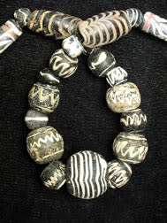 Necklace of Glass Beads from Iron Age to Byzantine Period