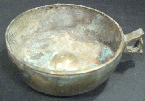 Sassanid Bronze Measuring Cup