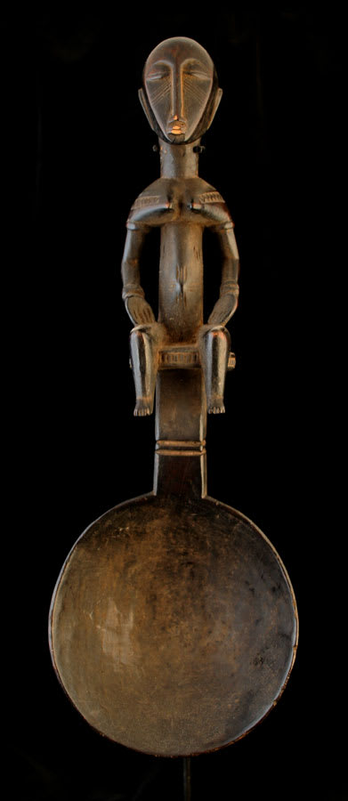 Senufo Wooden Ceremonial Spoon