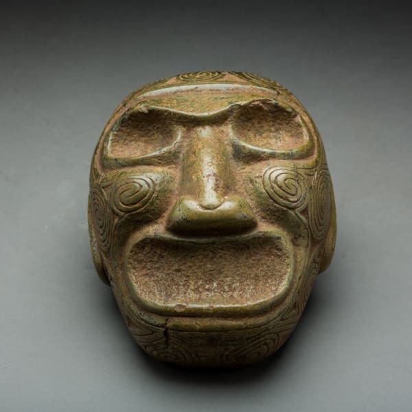 Taino Stone Head