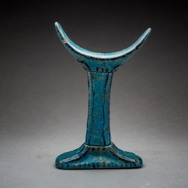 Egyptian Faience Headrest