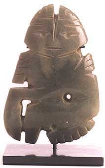 Atlantic Watershed Jade Avian Pendant