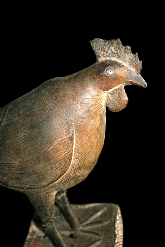 Benin Bronze Cock