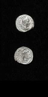 Silver Denarius of Emperor Elagabalus