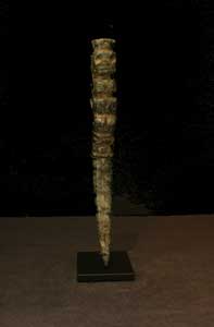 Costa Rican Jade Ceremonial Bloodletting Implement