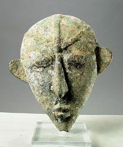 African Art / Bura Bronze Mask