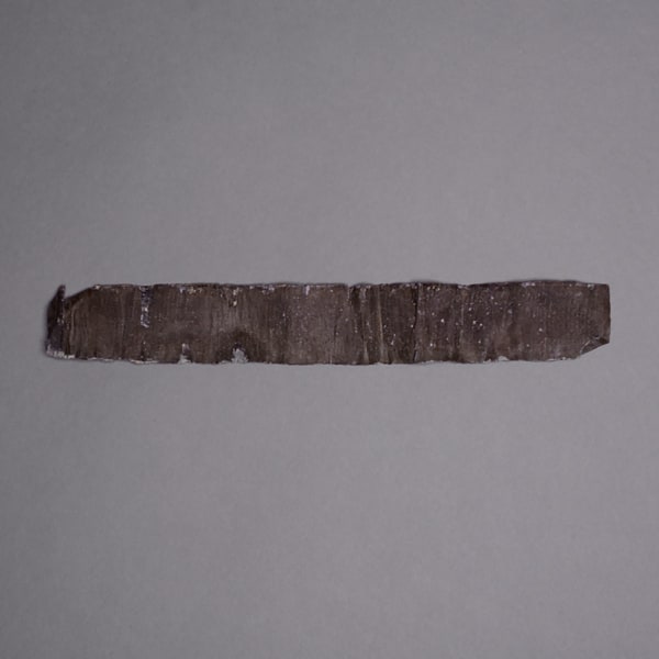Lead Scroll Inscribed with Mandaic Aramaic Text