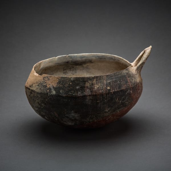 Late Bronze Age Inscribed Terracotta Vessel