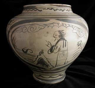 Yuan Cizhou Ware Terracotta Vessel