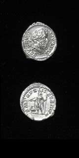 Silver Denarius of Emperor Septimius Severus