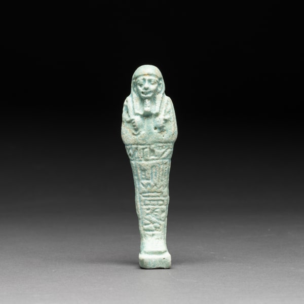 26th Dynasty Faience Ushabti