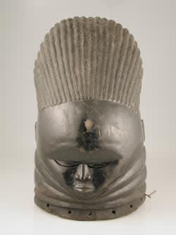 Sande Society Mende Helmet Mask