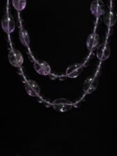 Amethyst Bead Necklace