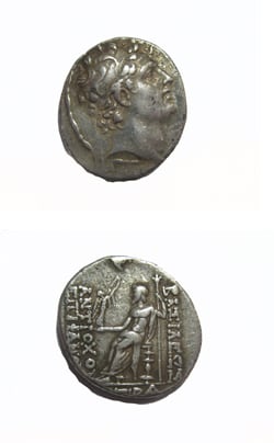 Seleucid Silver Tetradrachm of King Antiochus IV Epiphanes