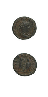 Bronze Antoninianus of Emperor Gallienus