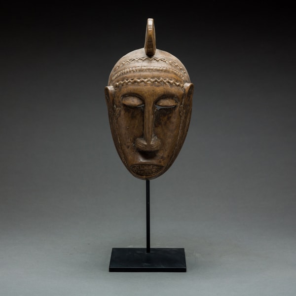 Bambara Wooden Ceremonial Face Mask
