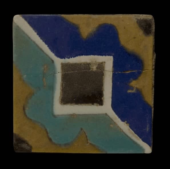 Glazed Polychrome Tile