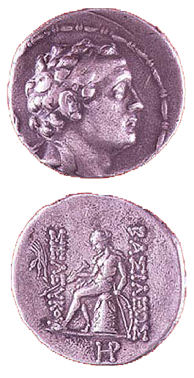 Silver Tetradrachm Minted Under King Seleukos III