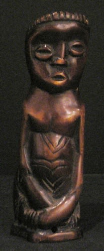 Lega Ivory Scupture of a Seated Figure
