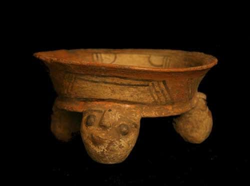Terracotta Tripod Bowl