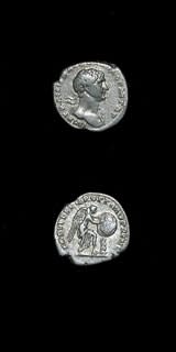 Silver Denarius of Emperor Trajan
