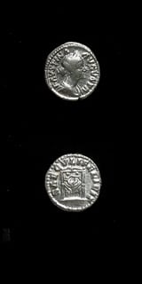 Silver Denarius of Empress Faustina Junior