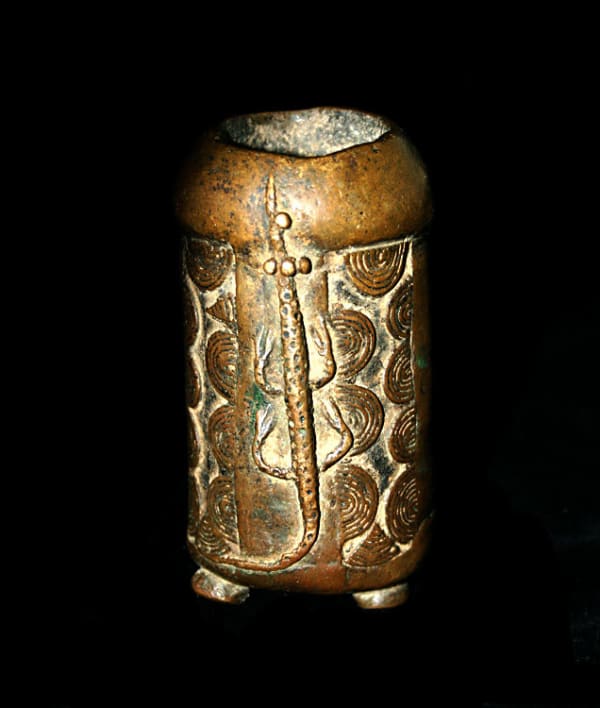 Asante Bronze Pipe