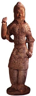 Tang Terracotta Sculpture of a Military Officer