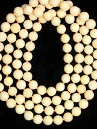 Angel Skin Coral Bead Necklace