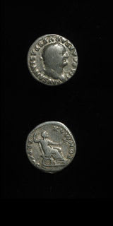 Silver Denarius of Emperor Vespasian