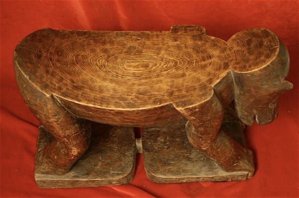 Kuba Zoomorphic Stool
