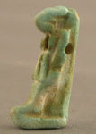 Faience Thoth Amulet