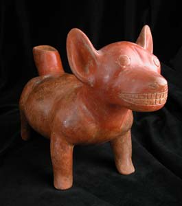 Colima Vessel in the Form of a Standing Dog