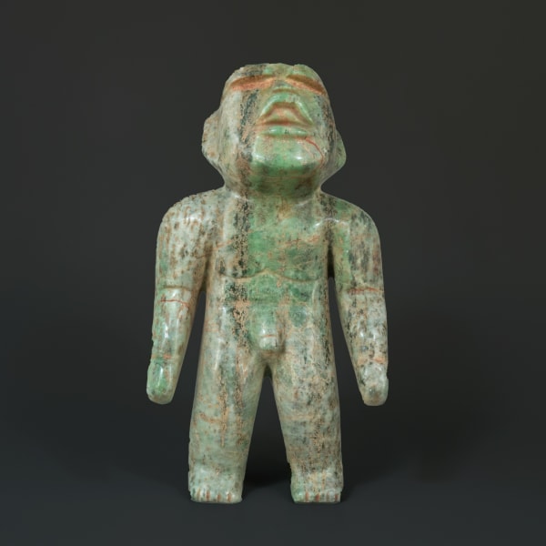Olmec Stargazer, with features of a Were-Jaguar