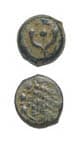 Maccabean Bronze Prutah of King John Hyrcanus II