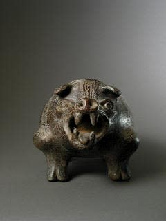 Wild Pig Effigy Vessel