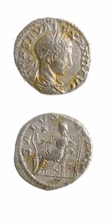 Silver Denarius of Emperor Severus Alexander