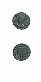 Bronze Coin of Constantius II Struck While Caesar
