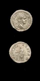 Silver Denarius of Emperor Caracalla