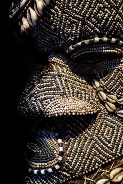 Kuba Mask with Shells