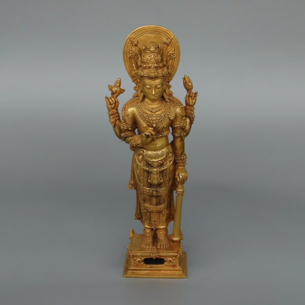 Balinese Gold Figure of Vishnu