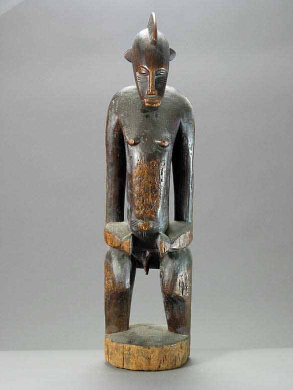 Senufo Wooden Sculpture of a Man