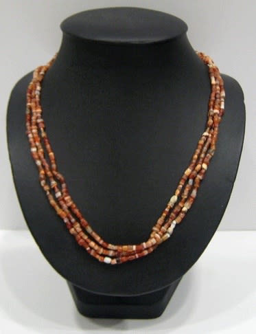 Carnelian Bead Necklace