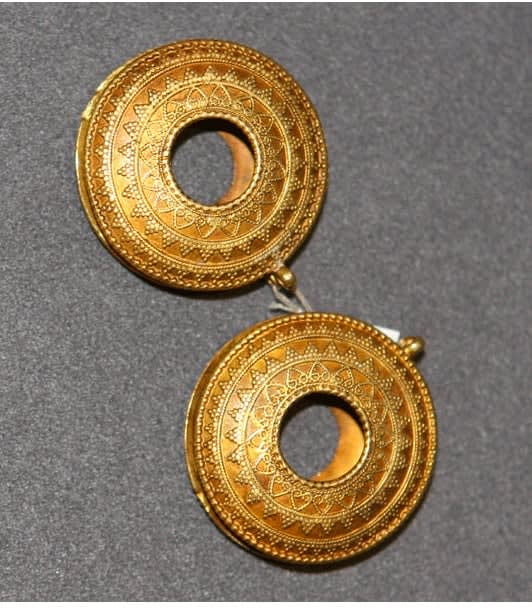 Islamic Gold Hair Ornaments