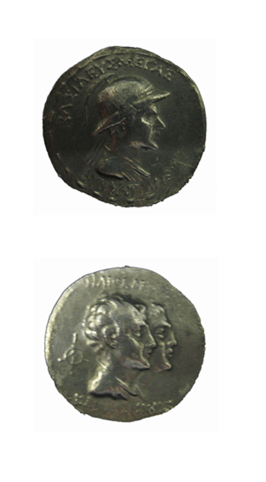 Bactrian Silver Tetradrachm of King Eukratides I