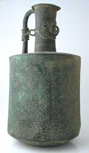 Bronze Water Jug with Incised Decoration