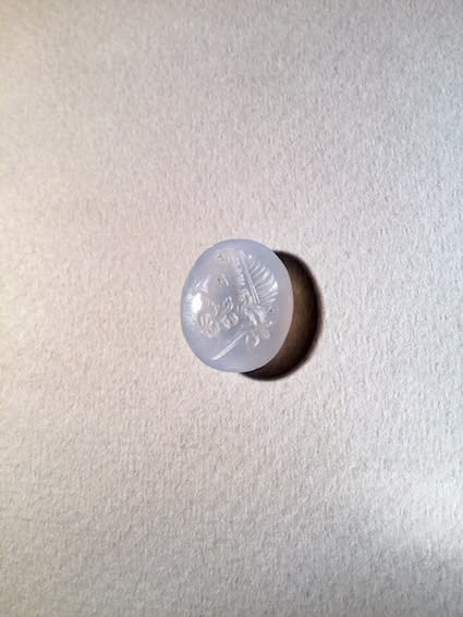 Classical Revival Intaglio Depicting the Head of Jupiter