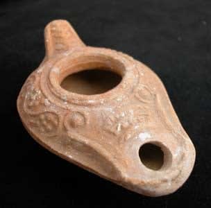 Talmudic Oil Lamp