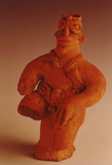 Komaland Sculpture of a Standing Man